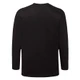 Футболка мужская Fruit of the Loom Super Premium Long Sleeve 205, черная - фото № 2