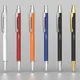 Карандаш механический с ластиком CPen Ray, soft touch, синий / хром - фото № 3