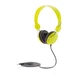 Наушники проводные накладные XD Collection, лайм - фото № 1