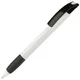 Ручка шариковая пластиковая Lecce Pen Nove, белая / антрацит - фото № 1
