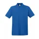 Поло мужское Fruit of the Loom Premium Polo 180, синее - фото № 1