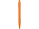 Ручка шариковая пластиковая Prodir QS30 PRT, soft touch, оранжевая - фото № 4