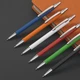 Ручка шариковая металлическая CPen Ray, soft touch, синяя - фото № 3