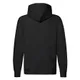 Толстовка без начеса Fruit of the loom Lightweight Hooded Sweat, черная - фото № 2