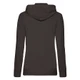 Толстовка Fruit of the Loom Ladies Lightweight Hooded Sweat, черный - фото № 2