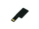 Флешка USB 2.0 на 64 Гб в виде пластиковой карточки, черная - фото № 2