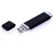 Флешка USB 3.0 на 32 Гб Промо, классическая форма, черная - фото № 1