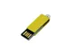 USB-флешка мини на 64 Гб с мини чипом в цветном корпусе, желтый - фото № 2