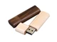 USB-флешка на 32 Гб эргономичной прямоугольной формы с округленными краями, коричневый - фото № 3
