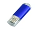 USB-флешка на 32 Гб с прозрачным колпачком, синий - фото № 3