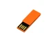 USB-флешка промо на 16 Гб в виде скрепки, оранжевый - фото № 3