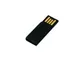 USB-флешка промо на 32 Гб в виде скрепки, черный - фото № 2