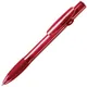 Ручка шариковая пластиковая Lecce Pen Allegra LX, прозрачная красная - фото № 1