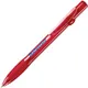 Ручка шариковая пластиковая Lecce Pen Allegra LX, прозрачная красная - фото № 2