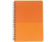 Блокнот в линейку на пружине Colour Block А5, 70 листов, оранжевый - фото № 5
