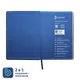 Ежедневник недатированный Bplanner 02, А5, синий - фото № 3