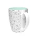 Кружка Terrazzo, белая / зеленая - фото № 3