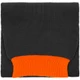 Шарф Teplo Snappy, темно-серый / оранжевый  - фото № 1