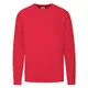 Свитшот Fruit of the Loom Lightweight Set-in Sweat, красный - фото № 1
