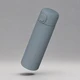 Термокружка вакуумная c кнопкой Waterline Guard, soft touch, 400 мл, черная - фото № 1