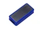 Флешка USB 3.0 на 64 Гб Промо, выдвижной механизм, хром/ синяя - фото № 2