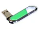 USB-флешка на 64 Гб в виде карабина, зеленый - фото № 2