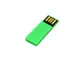 USB-флешка промо на 32 Гб в виде скрепки, зеленый - фото № 2