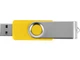Флеш-карта USB 2.0 16 Gb, желтый/металлик - фото № 4