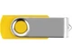 Флеш-карта USB 2.0 16 Gb, желтый/металлик - фото № 3