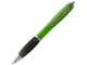 Ручка шариковая пластиковая Nash, салатовая / черная - фото № 1