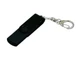 USB-флешка на 16 Гб с поворотным механизмом и дополнительным разъемом Micro USB, черный/черный - фото № 1