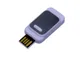 Флешка USB 2.0 на 16 Гб Промо, металлик/ белая - фото № 1