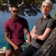 Поло мужское Fruit of the Loom Premium Polo 180, желтое - фото № 4