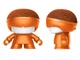 Колонка портативная Xoopar Mini Xboy Metallic, оранжевая - фото № 2