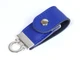 Флешка USB 2.0 в виде брелока, 16 Гб, синяя - фото № 2