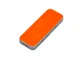 Флешка USB 2.0 на 8 Гб в стиле IPhone, оранжевая - фото № 1