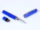 Флешка USB 2.0 на 8 Гб в виде ручки с мини чипом, ярко-синяя - фото № 1