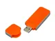 Флешка USB 3.0 на 64 Гб в стиле IPhone, оранжевая - фото № 2