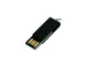 USB-флешка мини на 16 Гб с мини чипом в цветном корпусе, черный - фото № 2