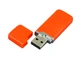 USB-флешка на 32 Гб с оригинальным колпачком, оранжевый - фото № 2