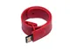 USB-флешка на 64 Гб в виде браслета, красный - фото № 2