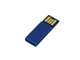 USB-флешка промо на 16 Гб в виде скрепки, синий - фото № 2