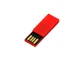 USB-флешка промо на 32 Гб в виде скрепки, красный - фото № 3