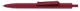 Ручка шариковая пластиковая Senator Centrix Polished, темно-красная - фото № 1