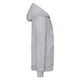 Толстовка без начеса Fruit of the loom Lightweight Hooded Sweat, серая - фото № 3