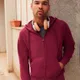 Толстовка без начеса Fruit of the loom Lightweight Hooded Sweat, серая - фото № 5