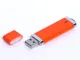 Флешка USB 3.0 на 32 Гб Промо, классическая форма, оранжевая - фото № 1