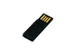 USB-флешка промо на 16 Гб в виде скрепки, черный - фото № 2
