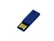 USB-флешка промо на 32 Гб в виде скрепки, синий - фото № 3