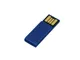 USB-флешка промо на 32 Гб в виде скрепки, синий - фото № 2